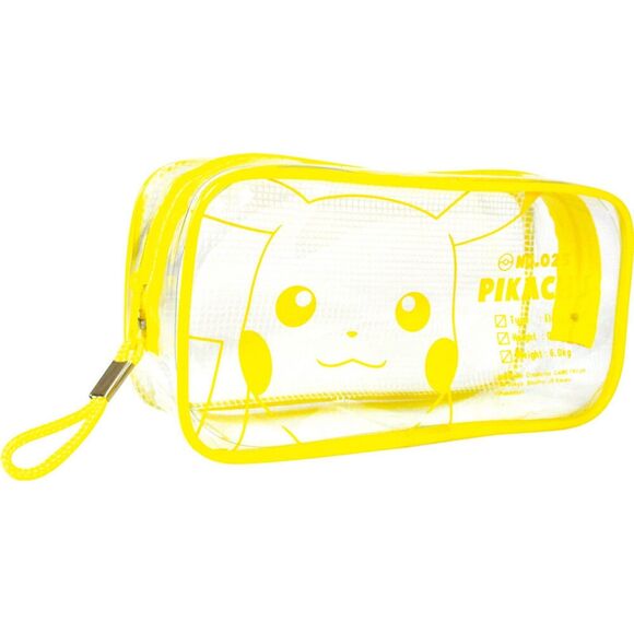 Pokemon Handbags - Pokemon Pikachu clear plastic pencil case